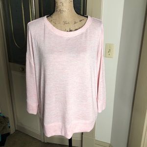 Light Pink Pullover Shirt/Blouse Sz XXL